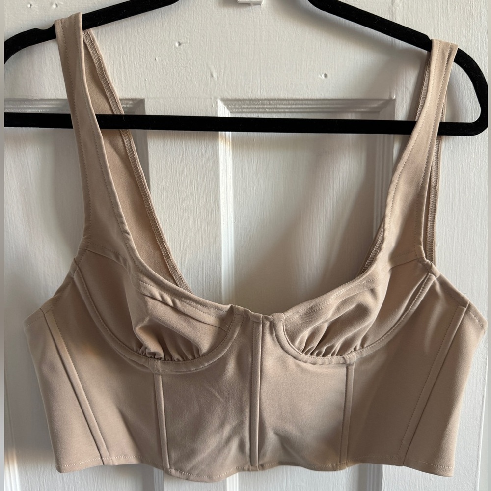 SOLD - FashionNova - Crop Corset - XL